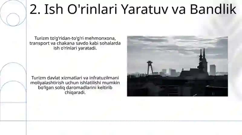 Turizmning iqtisodiyotga tasiri 4