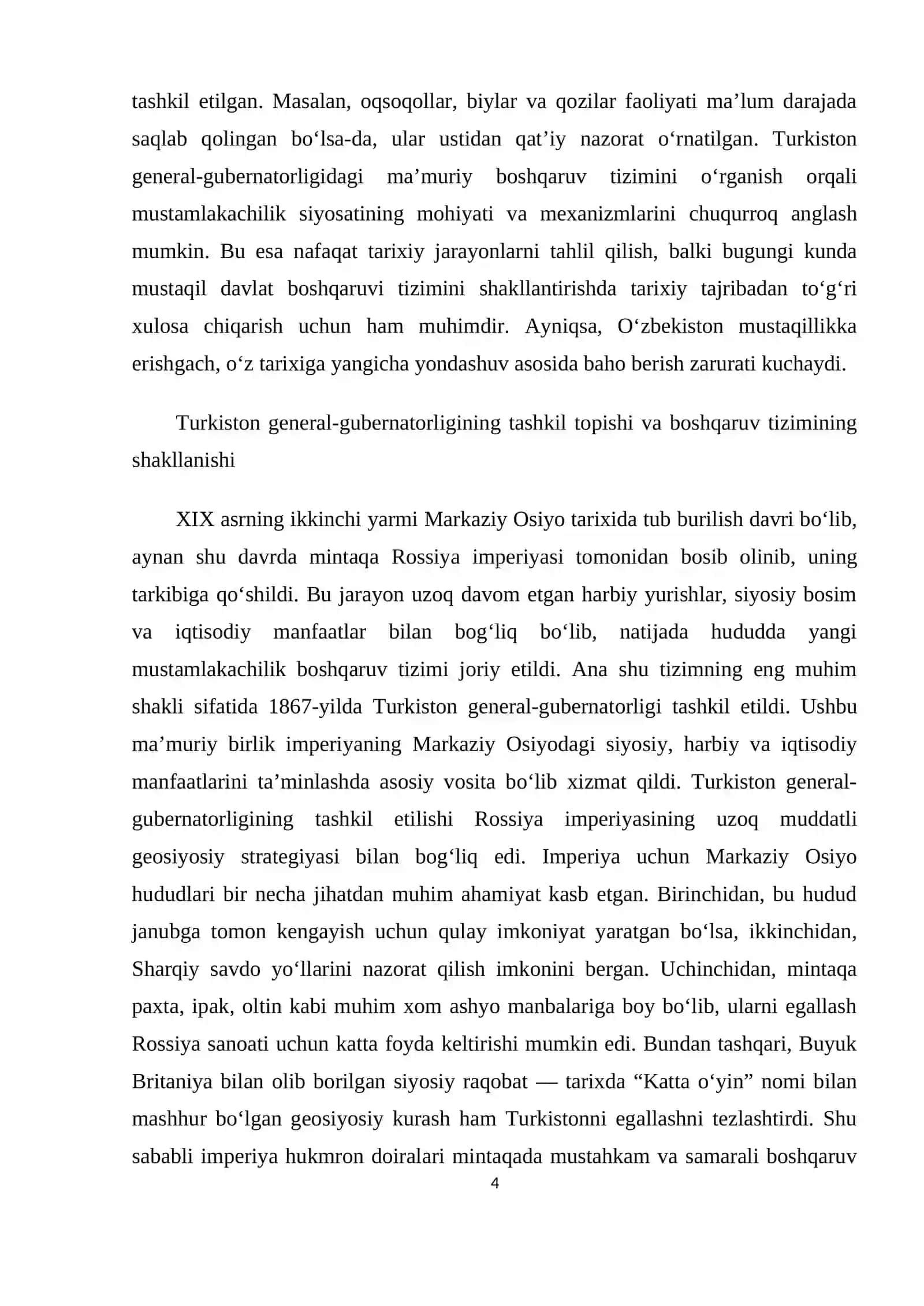 Turkiston general-gubernatorlikda ma’muriy boshqaruv 4