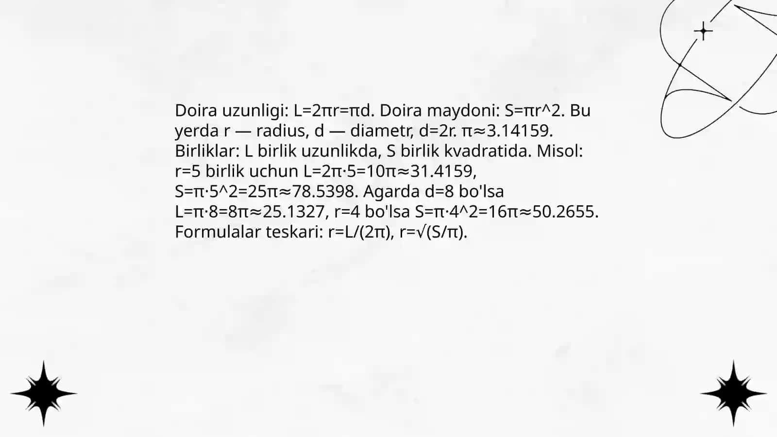 Doira va konus 4
