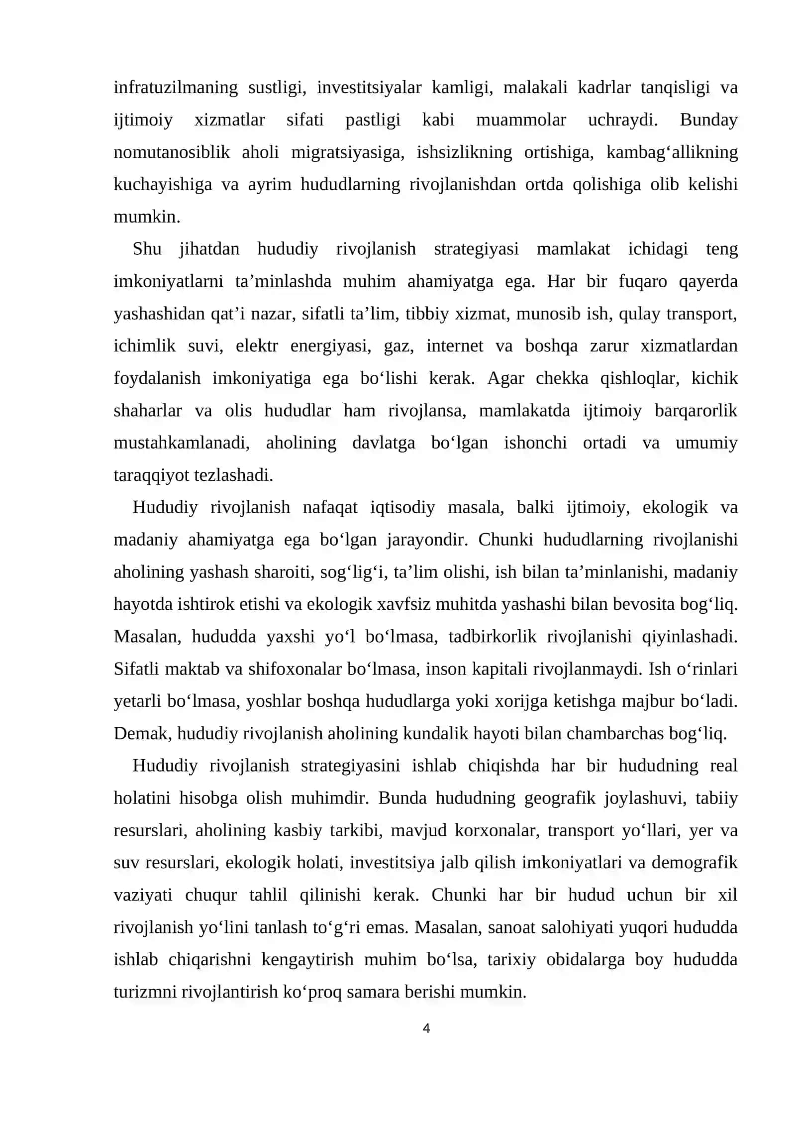 Hududiy rivojlanish strategiyasi 4
