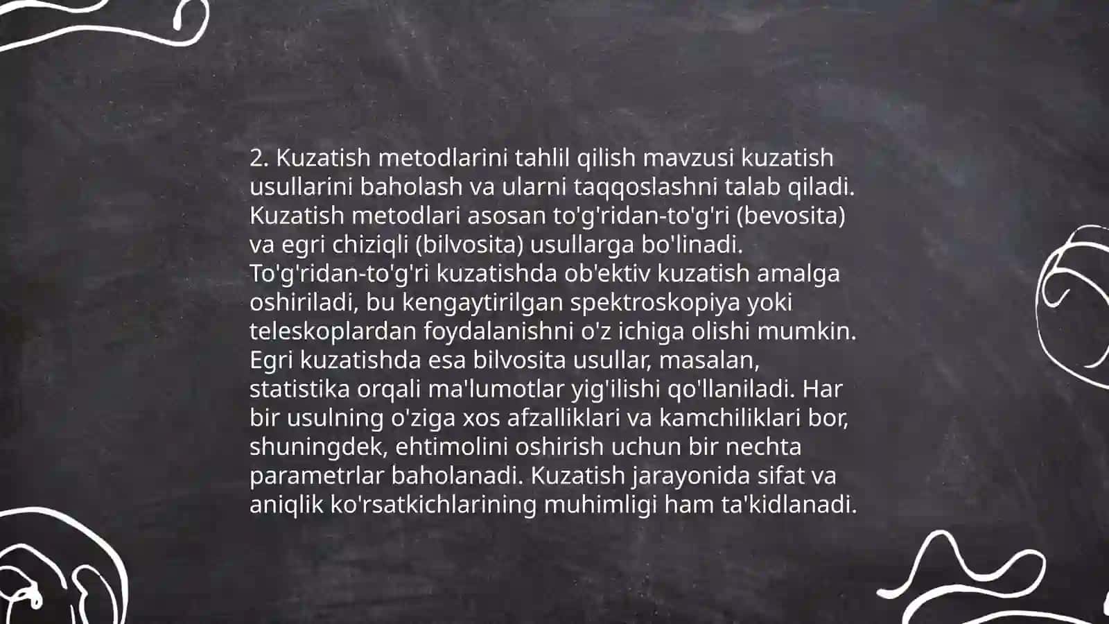 Oʻzini-oʻzi kuzatish metodi 4