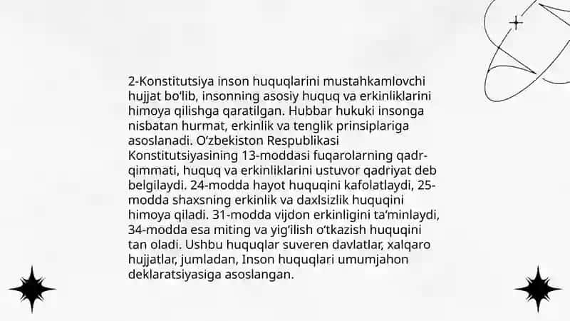 Inson huquqlari asoslari 4