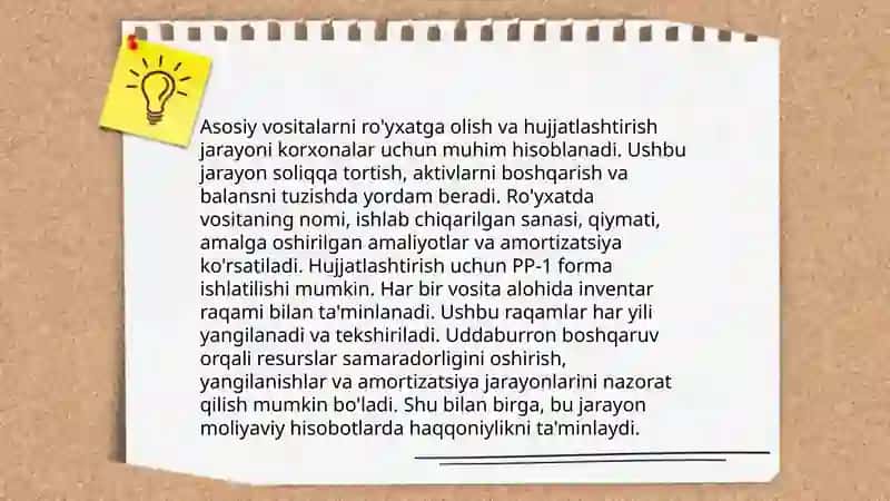 Asosiy vositalar auditi 4