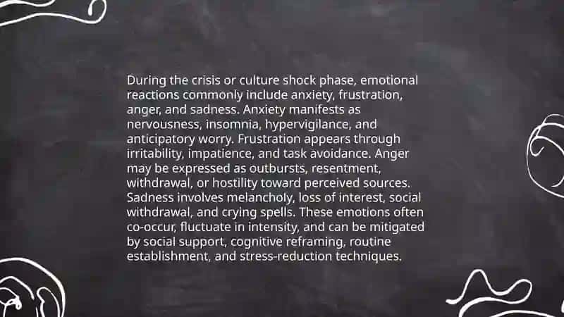 The crises or cultural shock phase 4