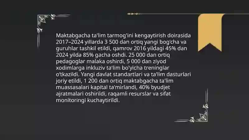 Talim sohasida islohotlar 4