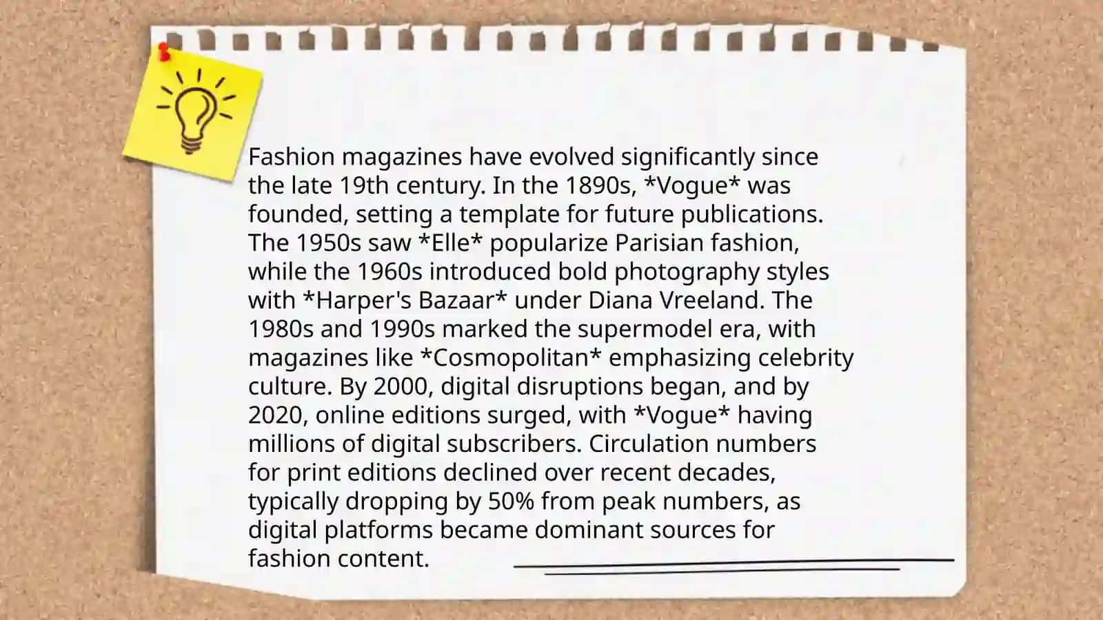 Working fashion magazines 4