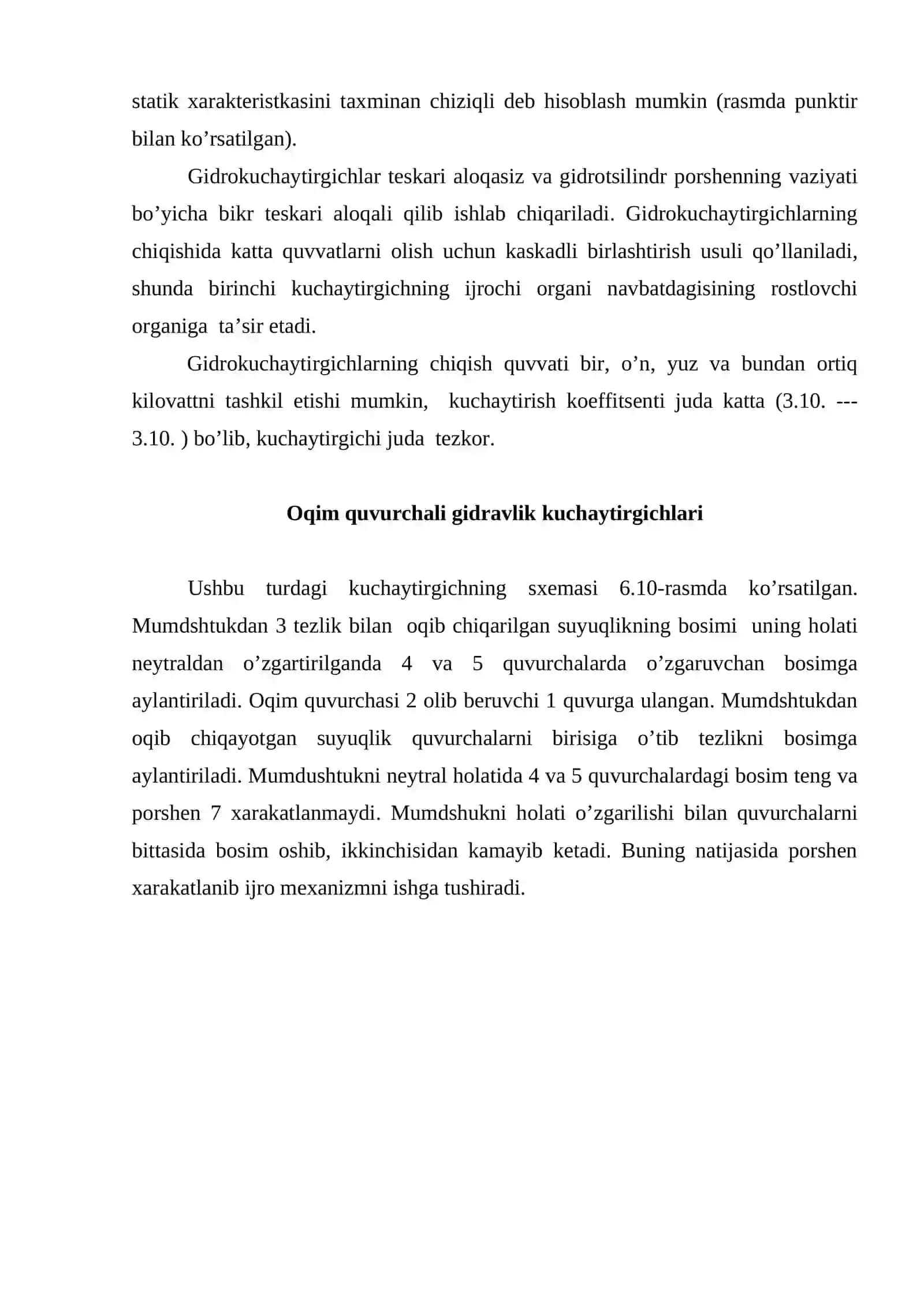 GIDRAVLIK UZATGICH 4