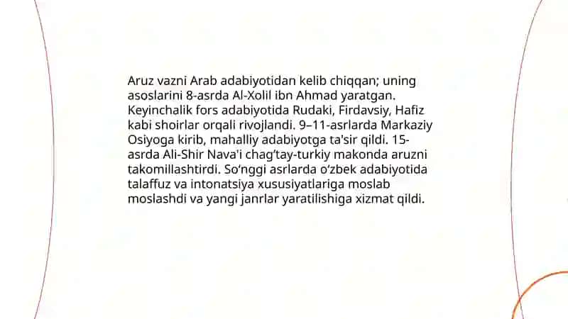 Aruz vazni 4