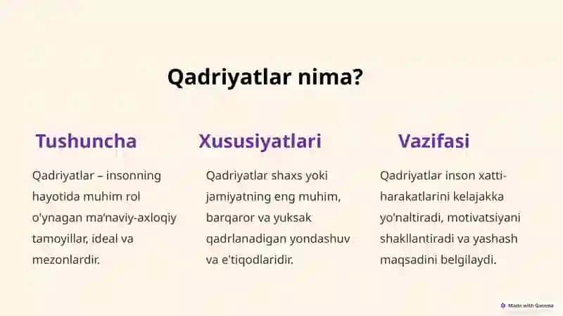 Qadriyatlar falsafasi (Aksiologiya) 4