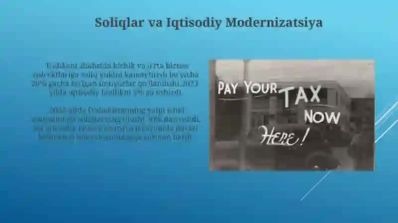Soliq Siyosati va Iqtisodiy O'sish 4