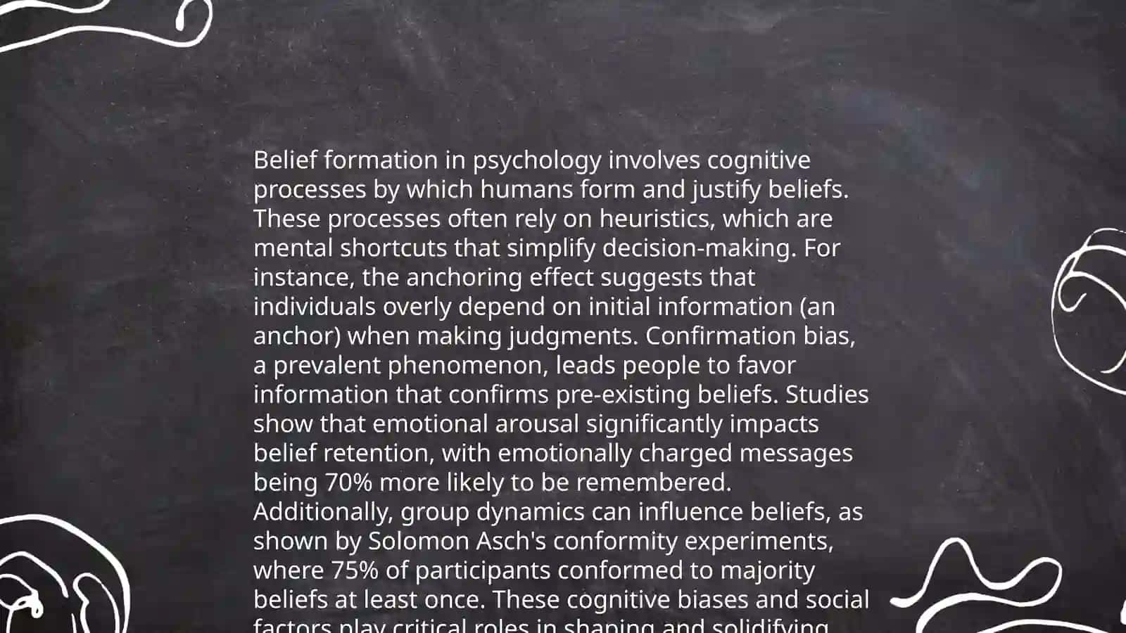 Believe and opinions 4