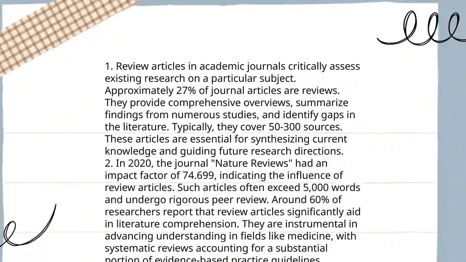 Types of scientific research articles 4