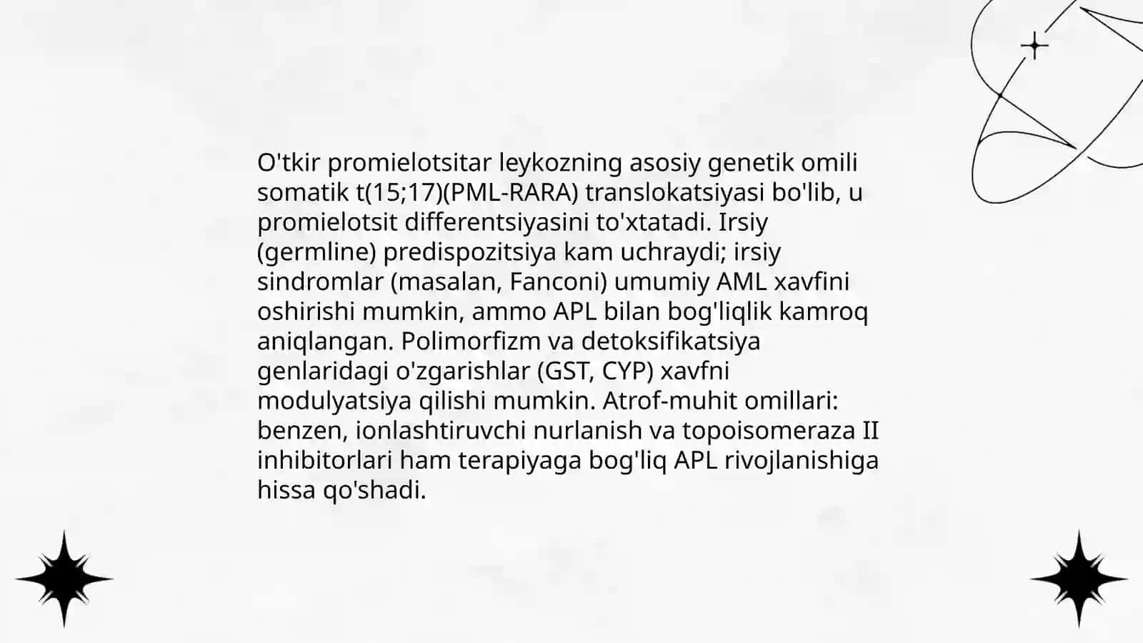 O'tkir promielotsitar leykoz 4