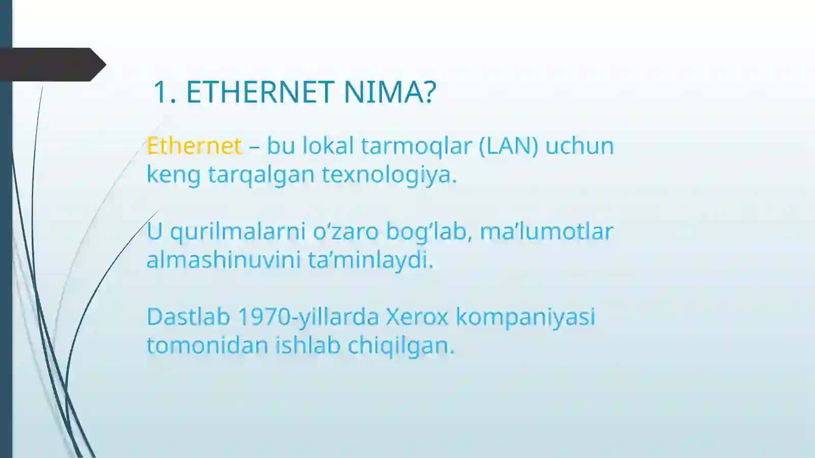 Ethernet texnologiyasi 4