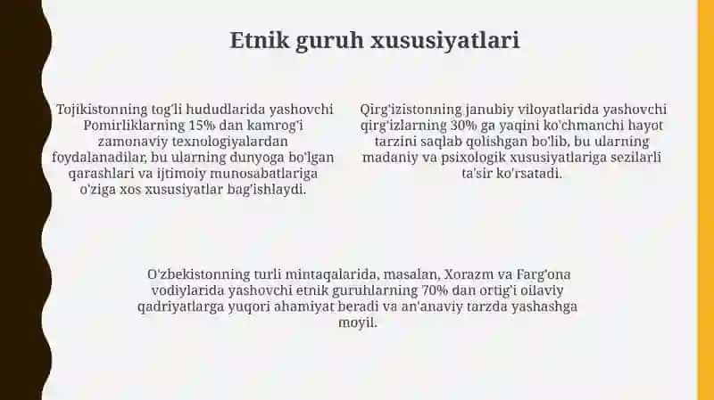 Etnomadaniyat va etno psixalogiya 4