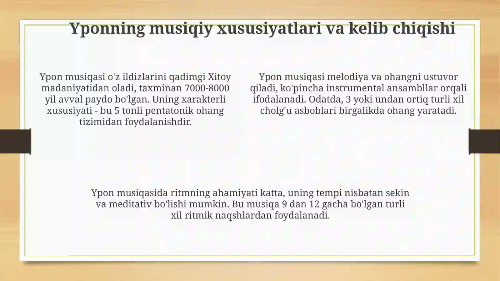 Ypon va Hind musiqasi 4