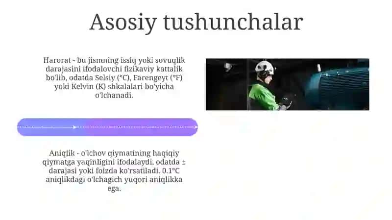 Haroratnioʻlchashniavtomatlashtirish:usullarvauskunalar 4