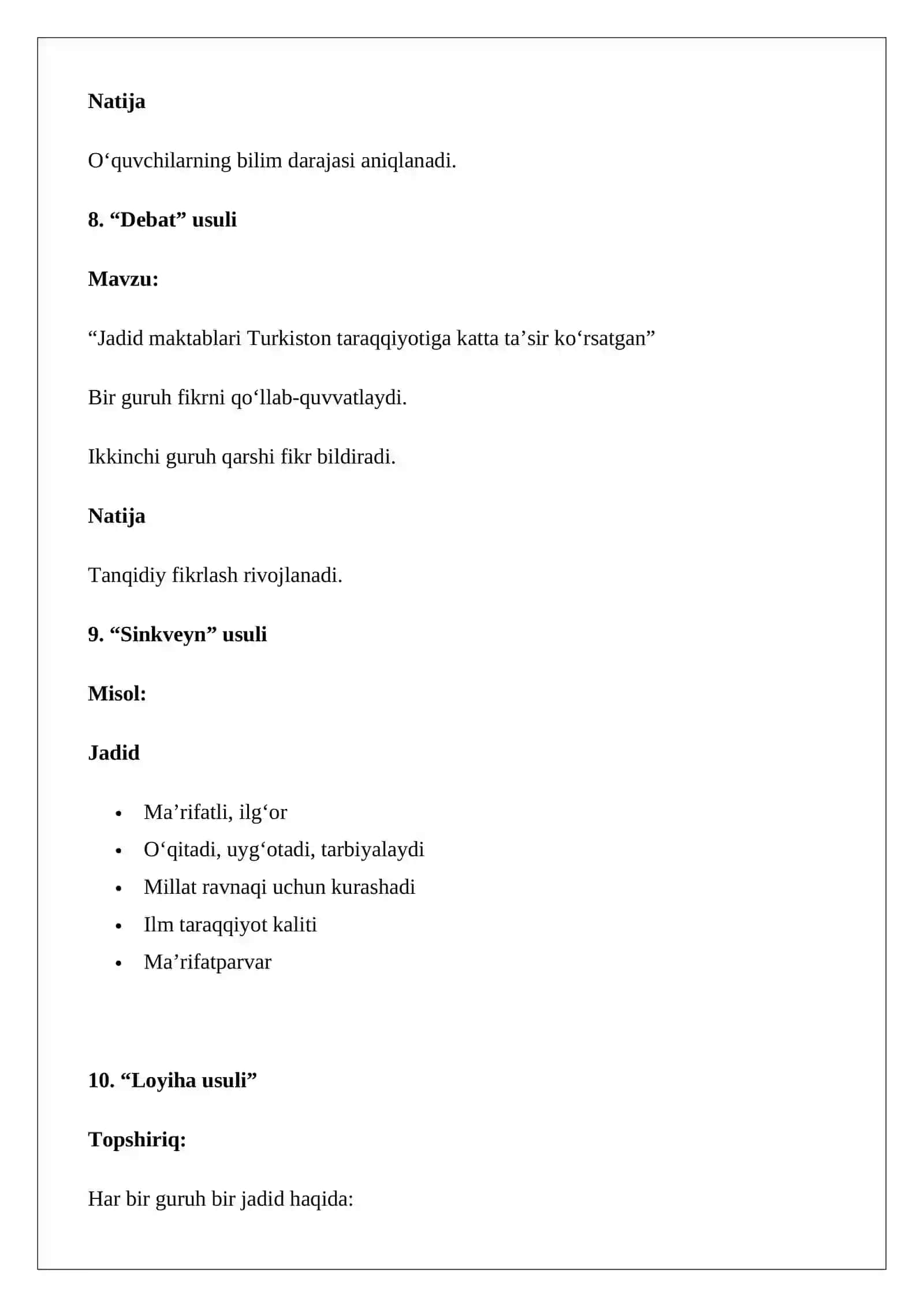 Turkiston o‘lkasida pedagogik fikrlarning paydo bo‘lishi 4