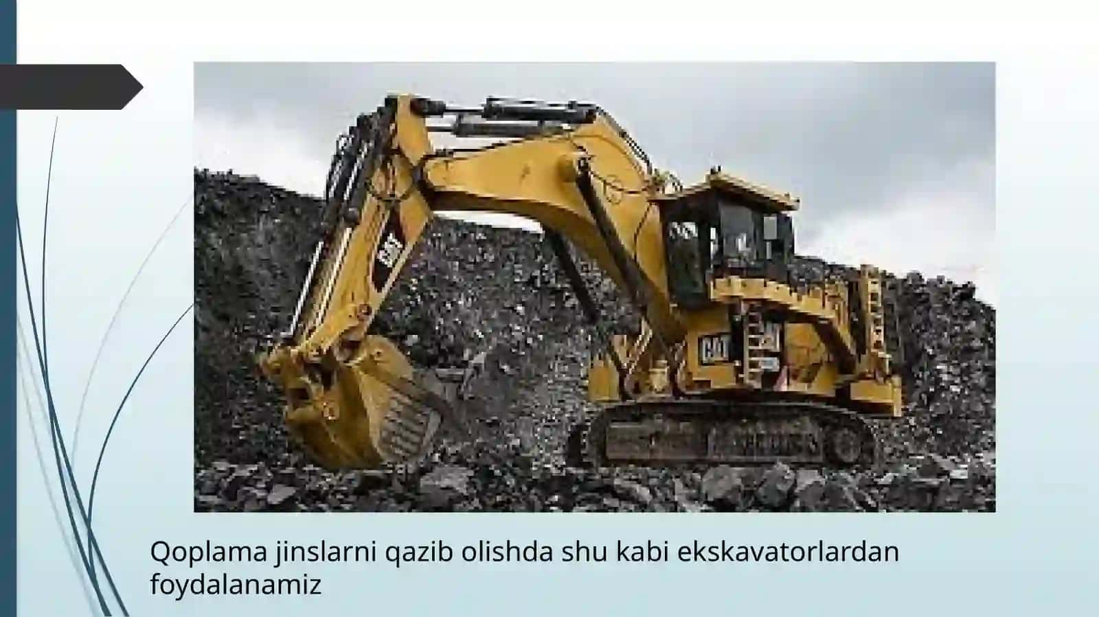 Qoplovchi jinslarni qazib olish 4