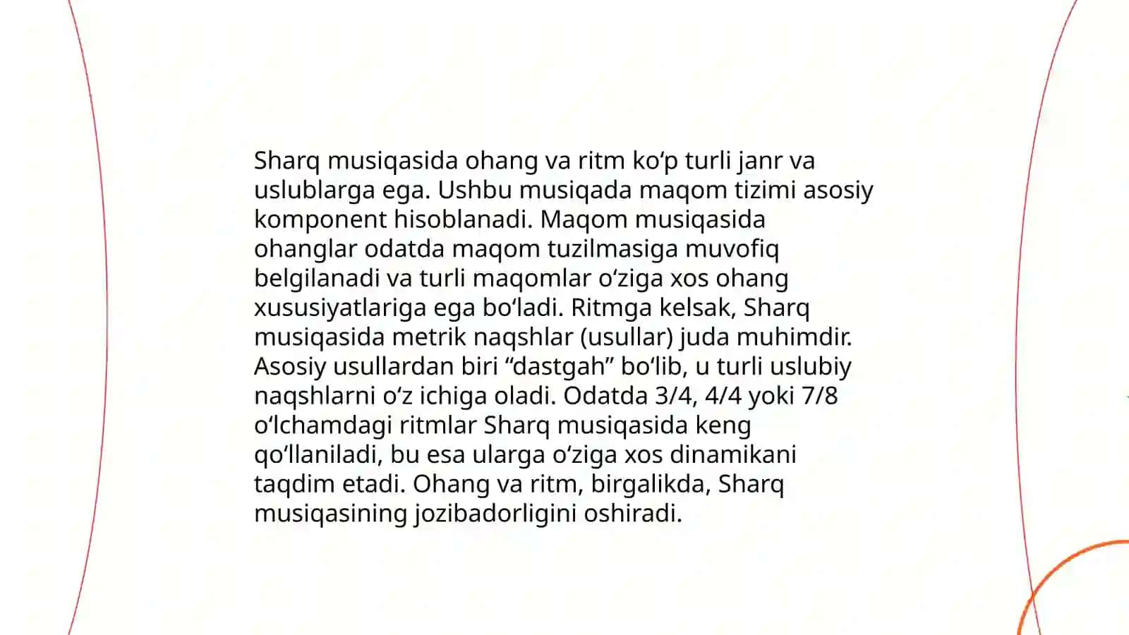 Sharq mamlakatlari musiqiy madaniyati 4