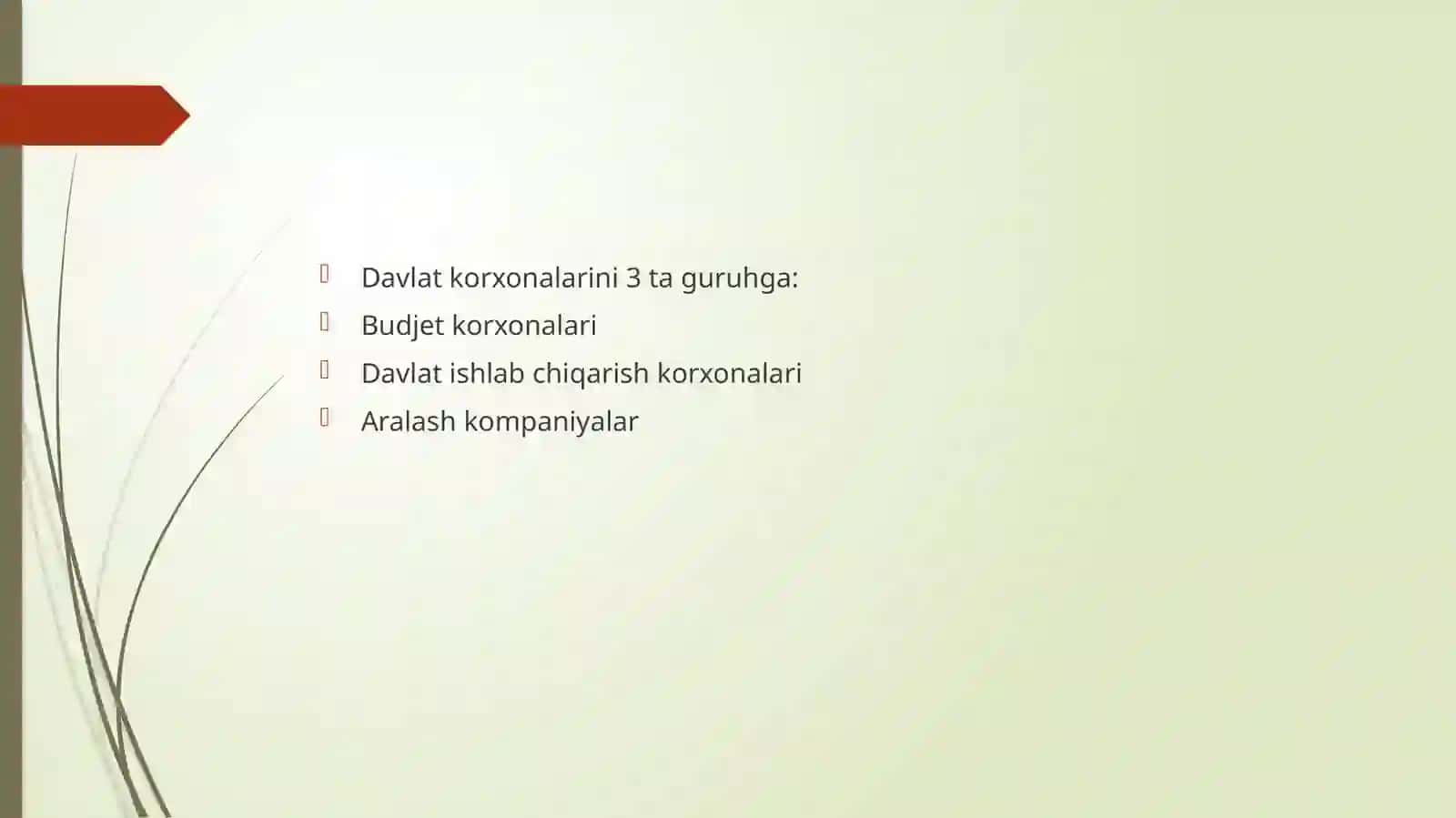 Tadbirkorlik faoliyati shakllari 4
