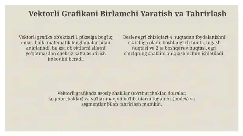 CorelDraw bilan grafik modellashtirish asoslari 4