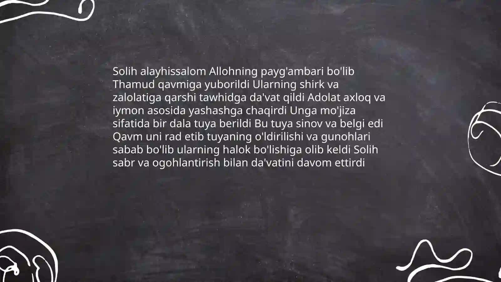 Solih Alayhissalom 4