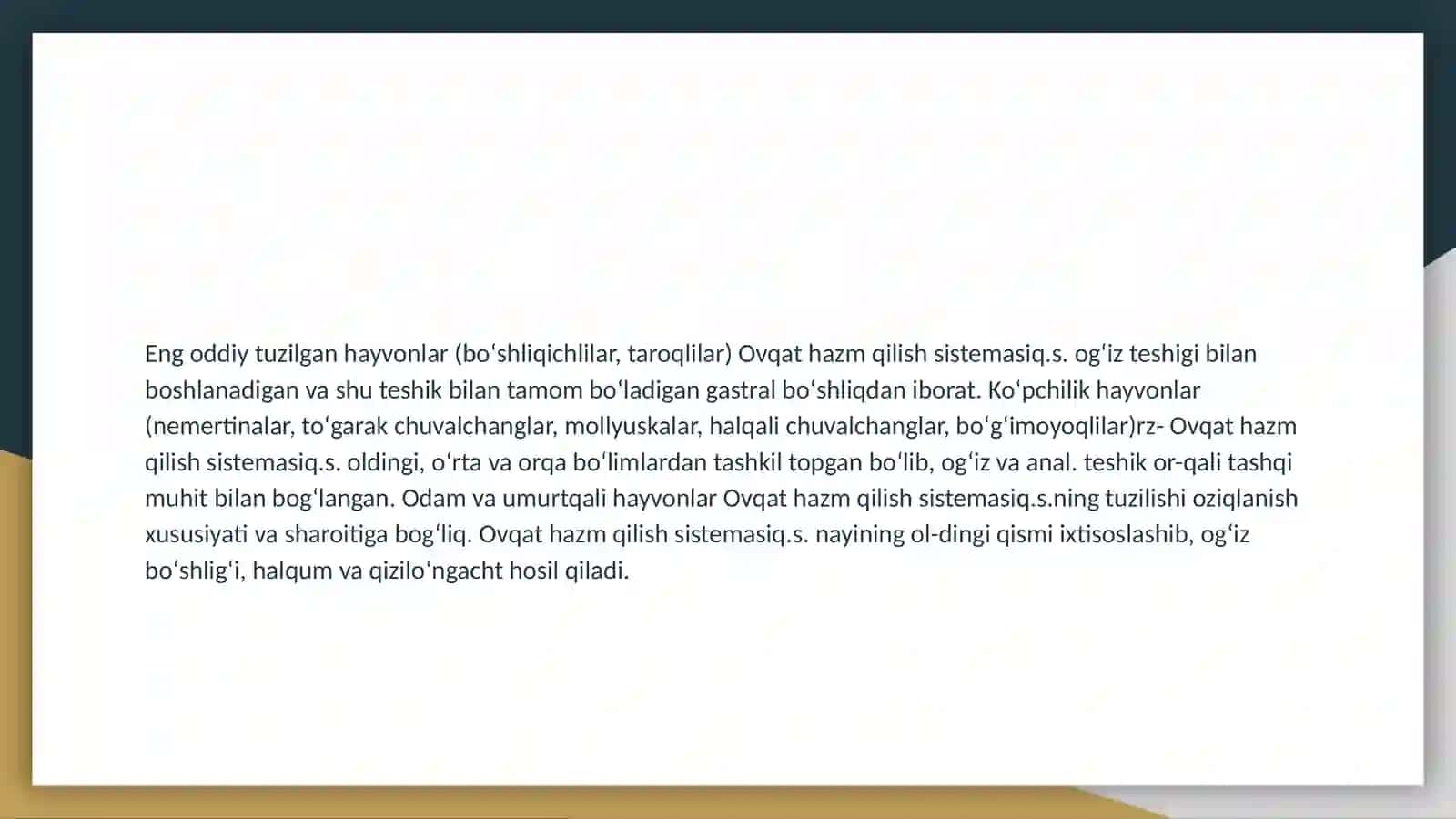 Ovqat hazm qilish tizimi 4