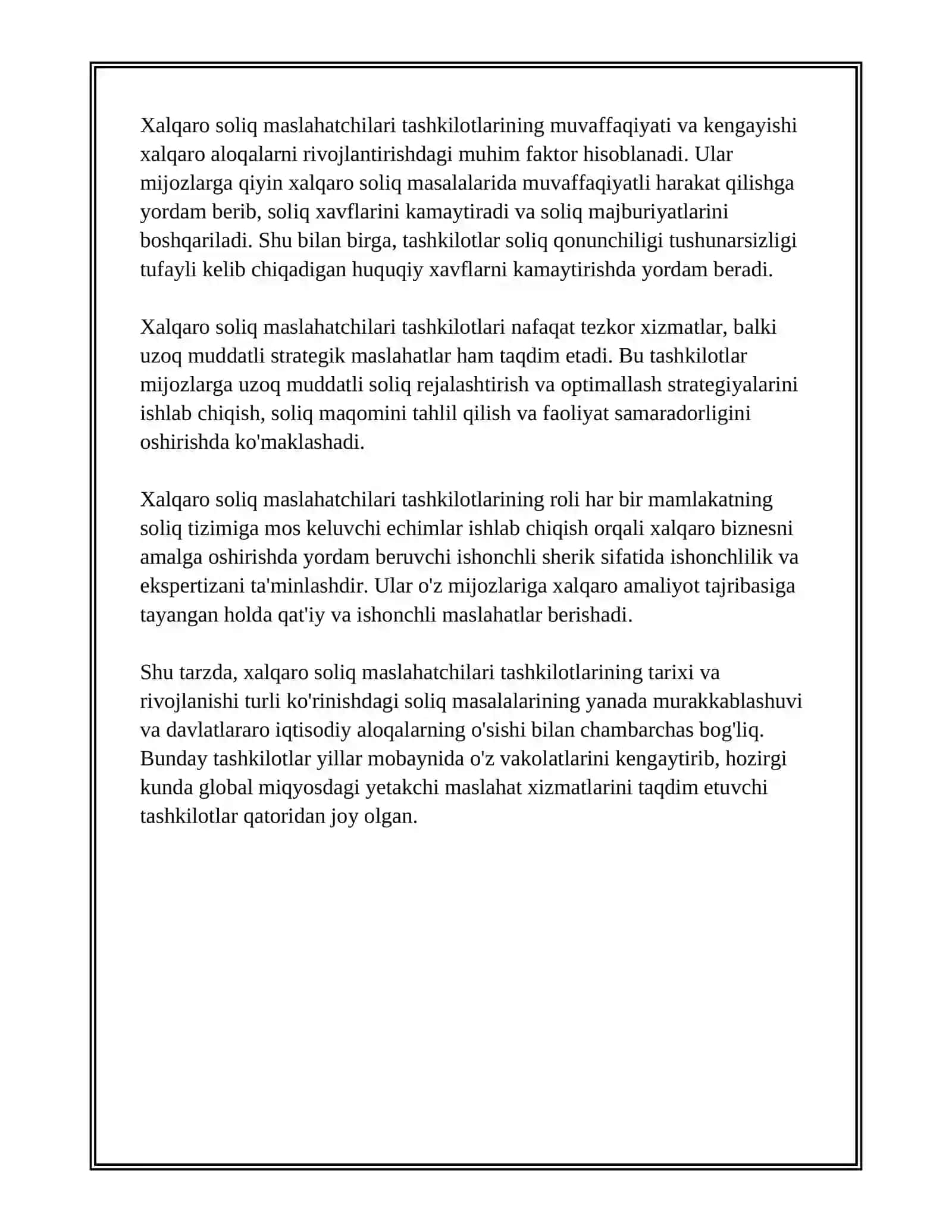 XALQARO SOLIQ MASLAHATCHILARI TASHKILOTLARI 4