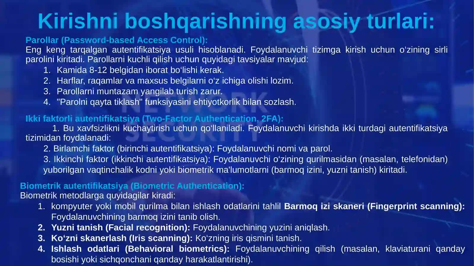 Tarmoq xavfsizligi 4