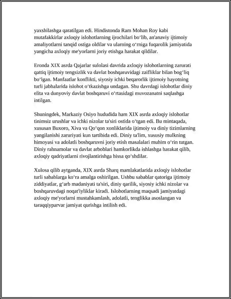 XIX ASRDA SHARQDA AXLOQIY QARASHLAR 4