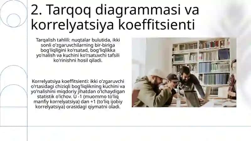 Chiziqli Korrelyatsion-Regression Tahlilni Amalga Oshirishning Bosqichlari 4