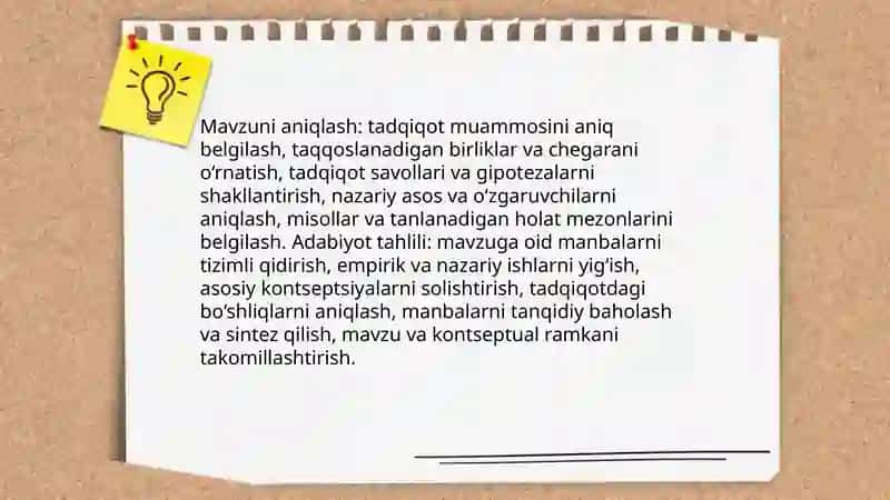 Qiyosiy tadqiqot metodlari 4