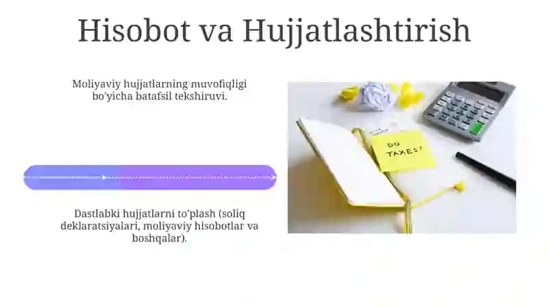 Kameral soliq tekshiruvini tashkil etish tartibi 4