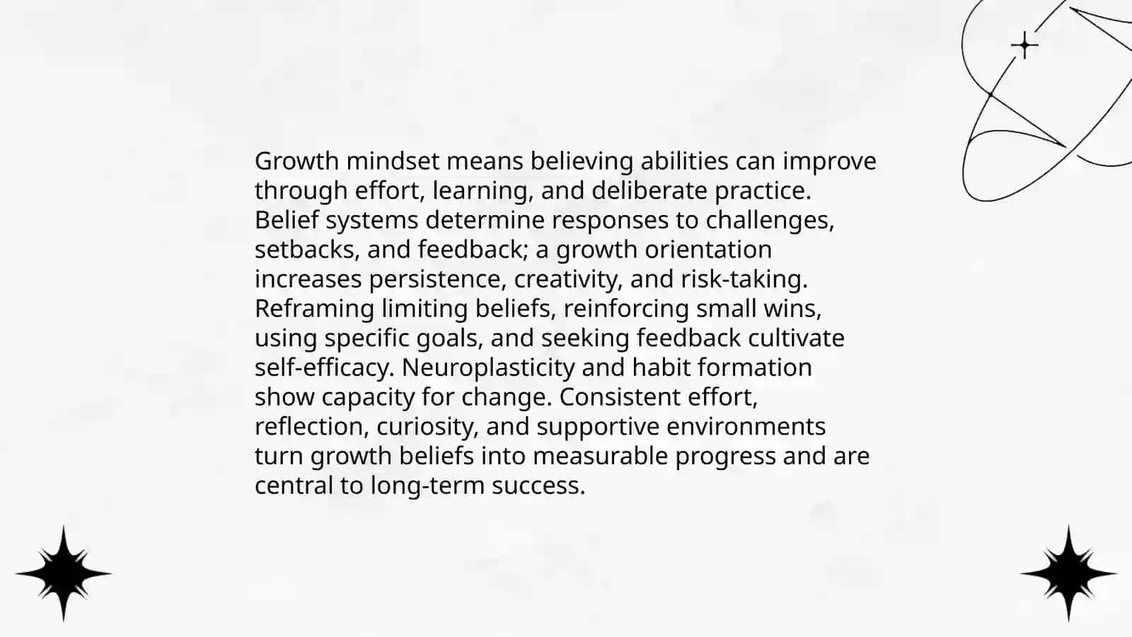The secret of success 4