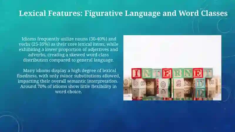 Lexical and Semantic Features of Idioms in Modern English 4