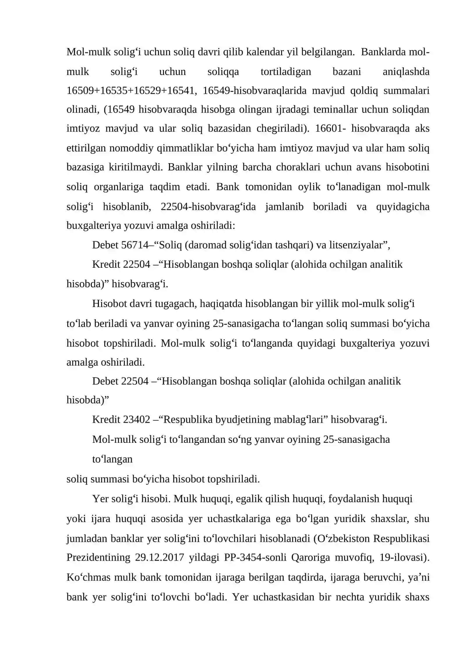 Banklarda soliqlar hisobi 4
