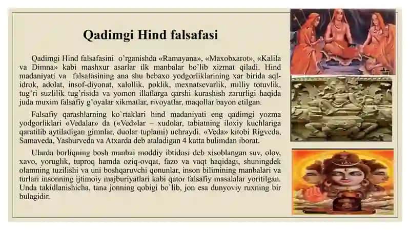Falsafiy tafakkur taraqqiyoti bosqichlari 4