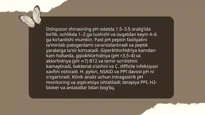 Oshqozon suyuqligini klinik ahamiyati 4