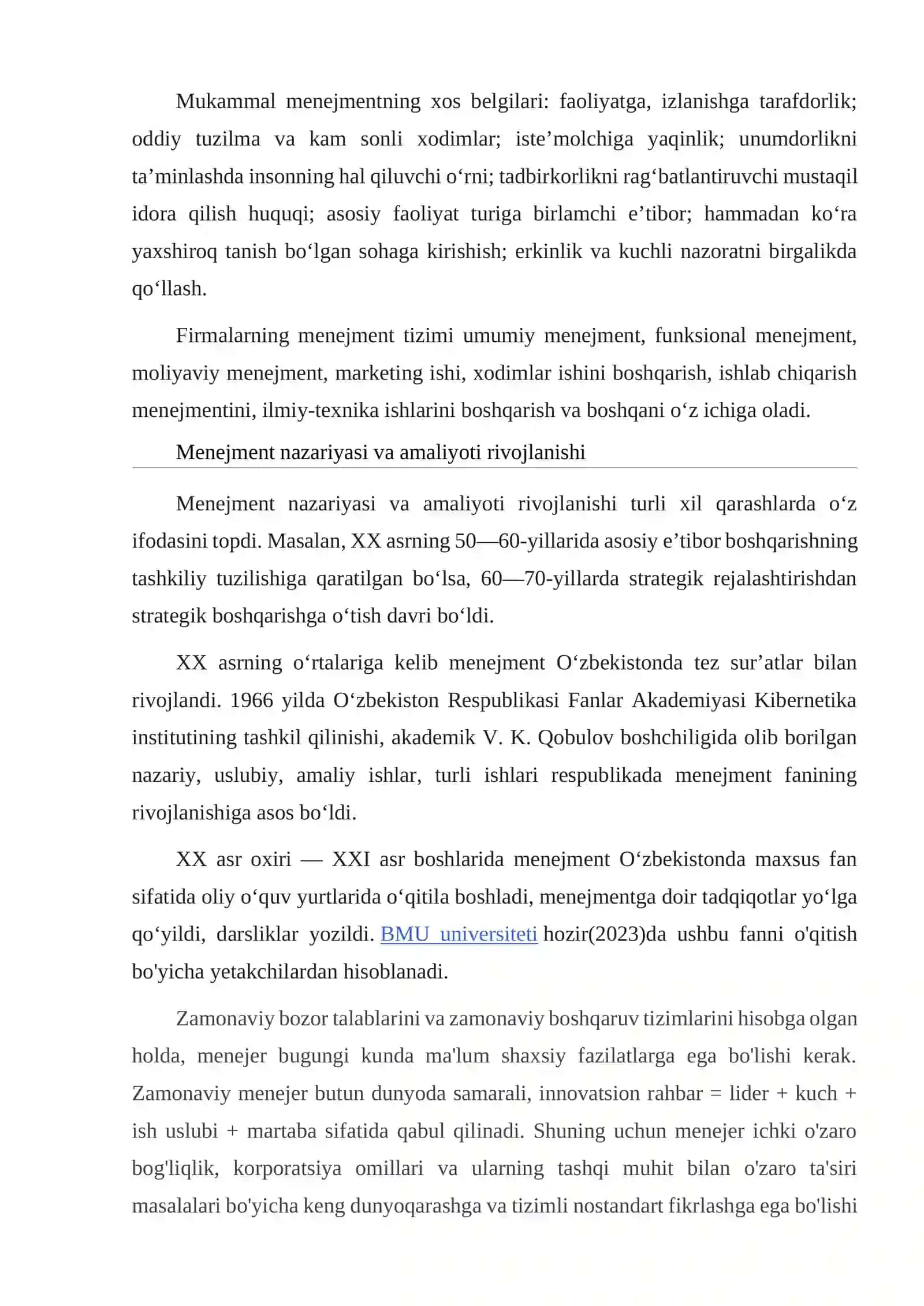 Biznes jarayonlarini boshqarish 4