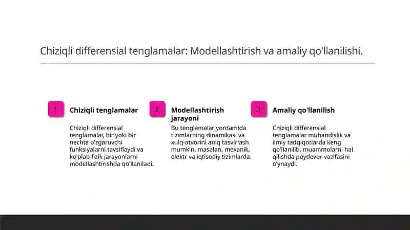 Chiziqli differensial tenglamalar nazariyasi 4
