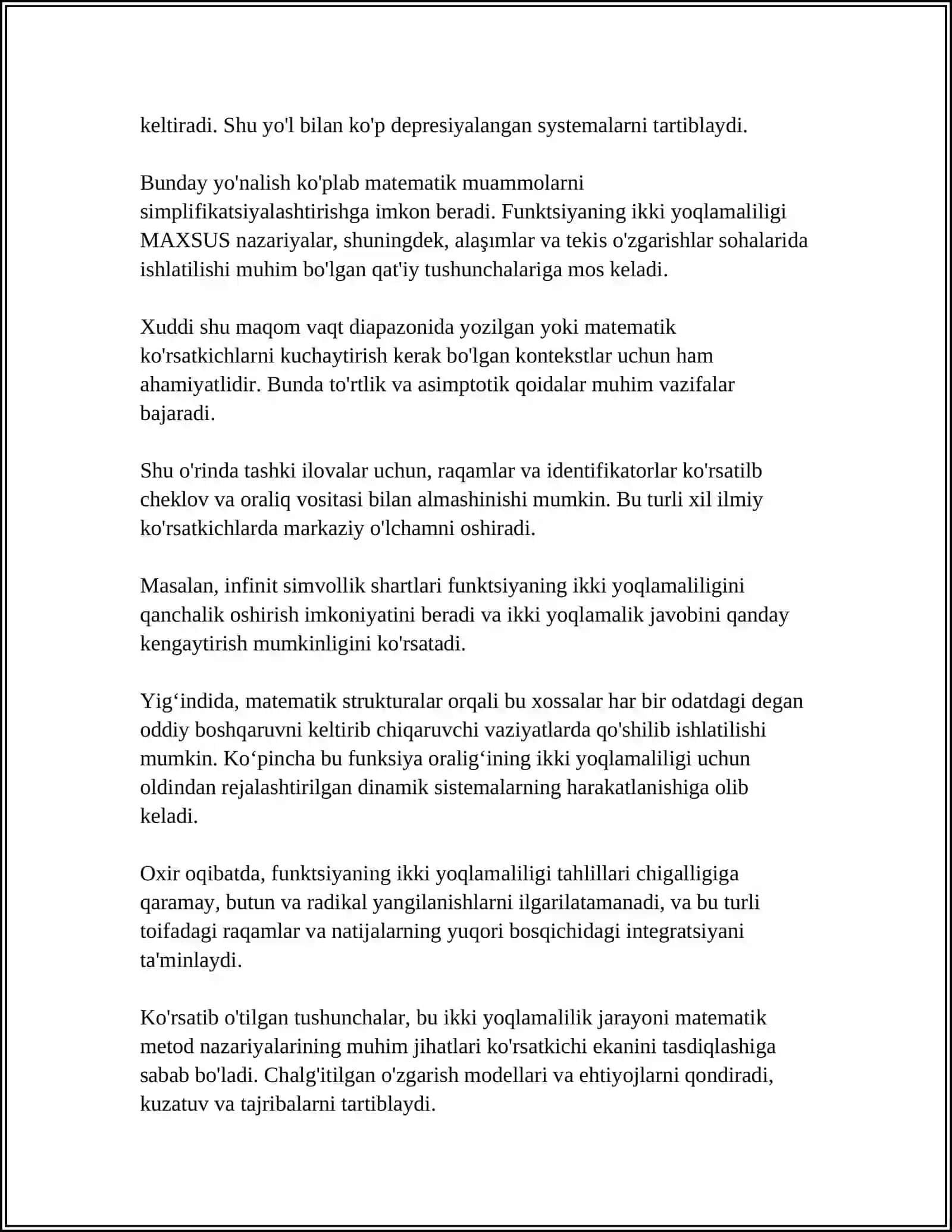 FUNKSIYANI IKKI YOQLAMALIGI 4