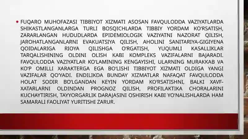 Fuqaromuhofazasi tibbiyot xizmati 4