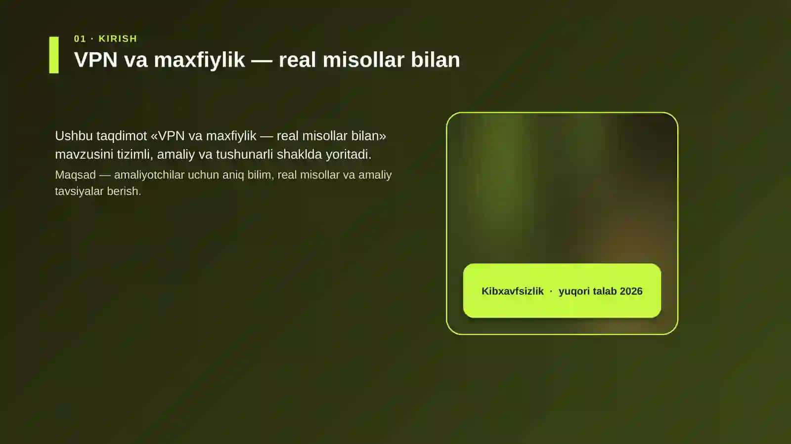 VPN va maxfiylik — real misollar bilan 4