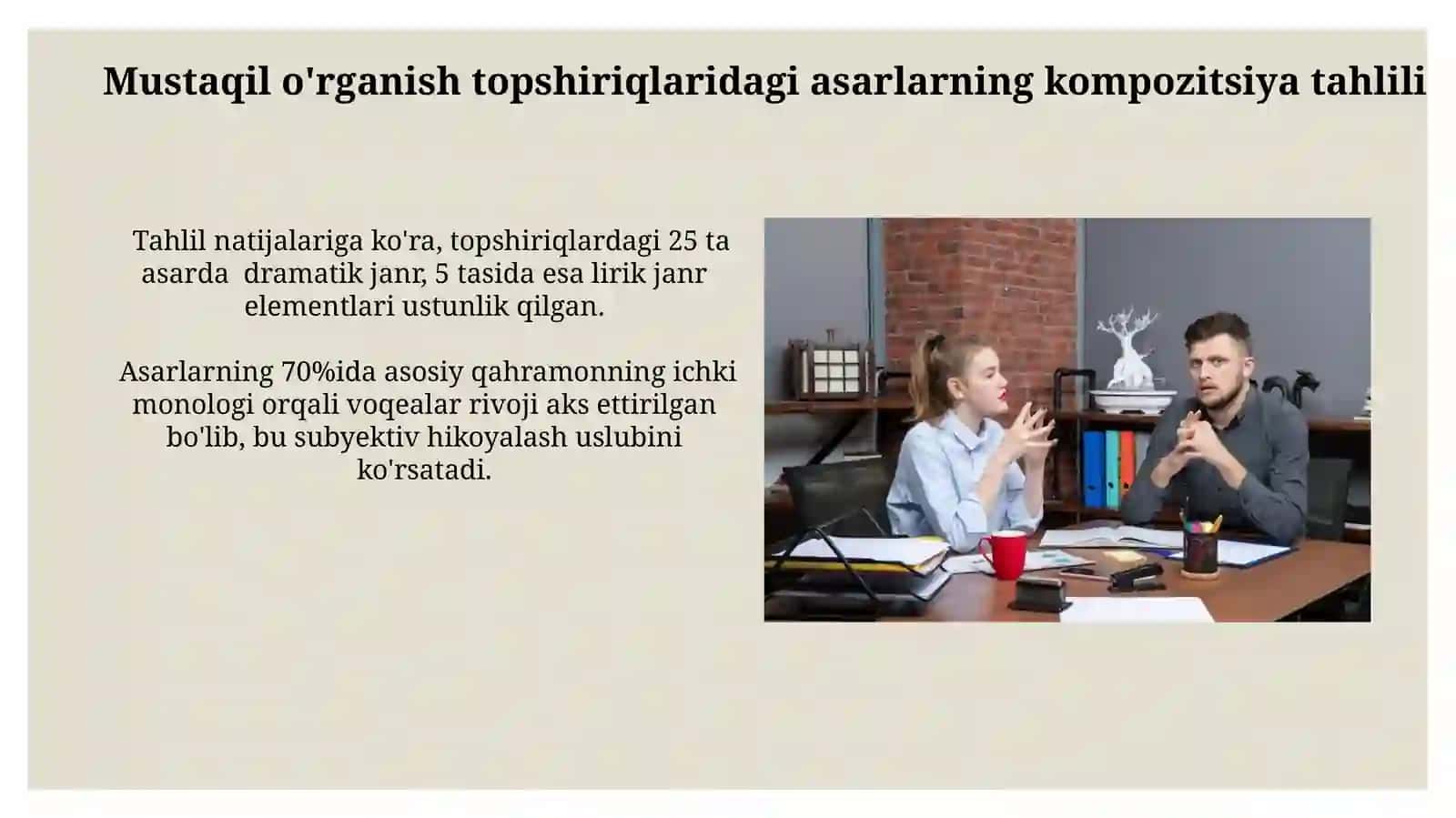 Konflikt Kompozitsiya tur va janrlar 4