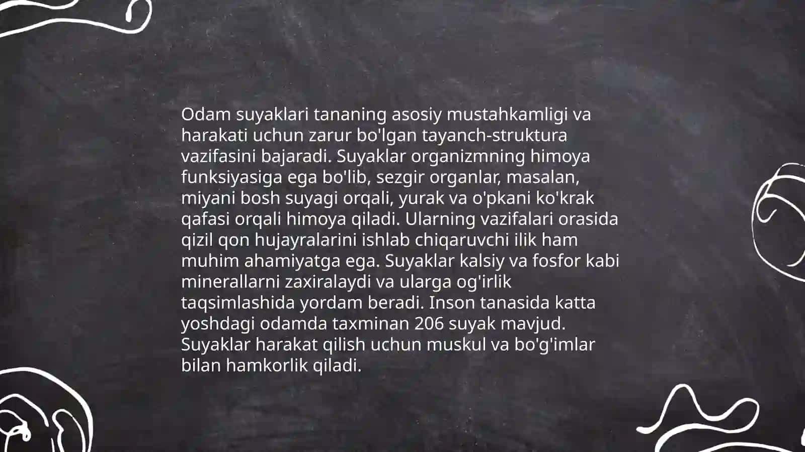 Odamlar suyaklarini oʻrganish 4