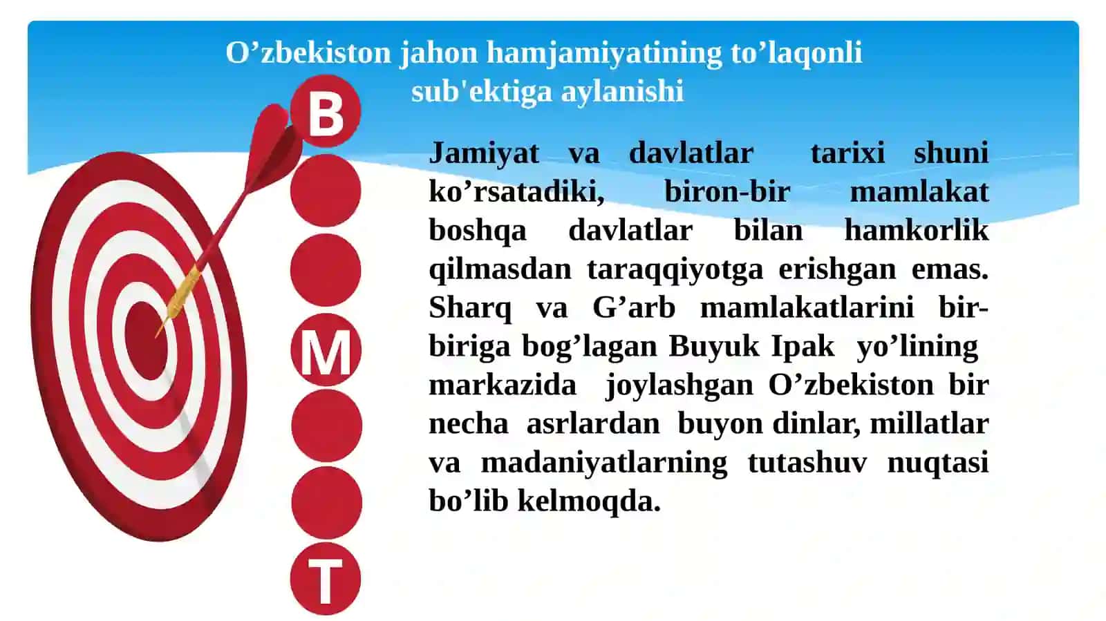 O‘zbekistonva jahon hamjamiyati 4