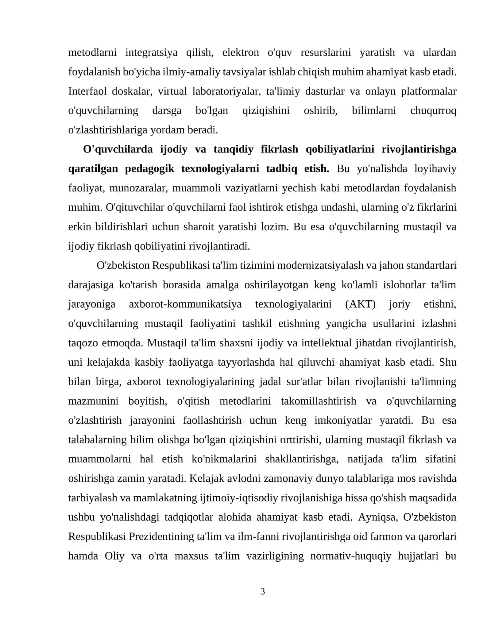 AKT asosida mustaqil ishlarni tashkil etishning pedagogik modeli 4