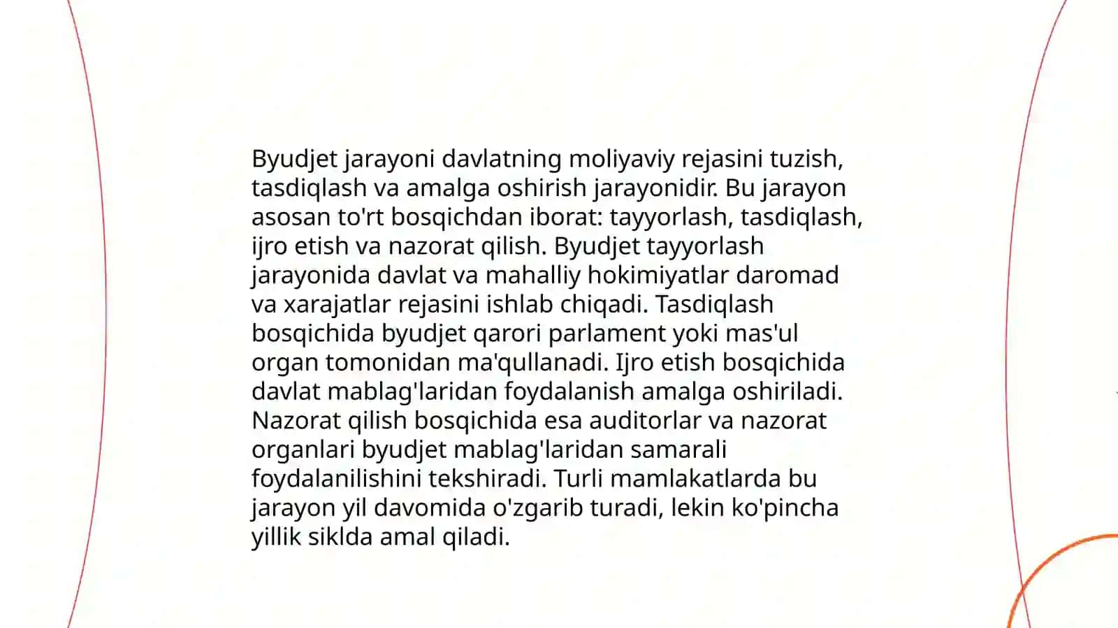 Byudjetlashtirish va byudjet nazorati 4