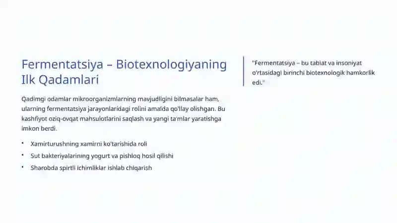 Sanoat Biotexnologiyasi: Ilm-fan va Innovatsiyalar Yo'lida 4
